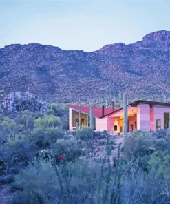 Mountain House 5D Diamond Painting