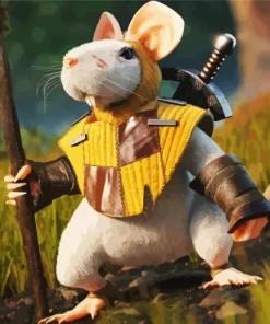 Mouse Warrior 5D Diamond Painting