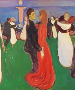 Munch The Dance Of Life 5D Diamond Painting