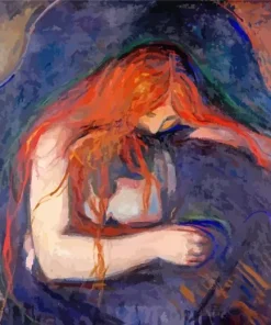 Munch The Vampire 5D Diamond Painting