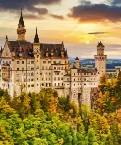 Neuschwanstein Castle 5D Diamond Painting