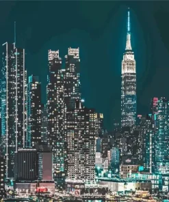 New York Nightscape 5D Diamond Painting