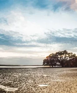 Nudgee Beach 5D Diamond Painting