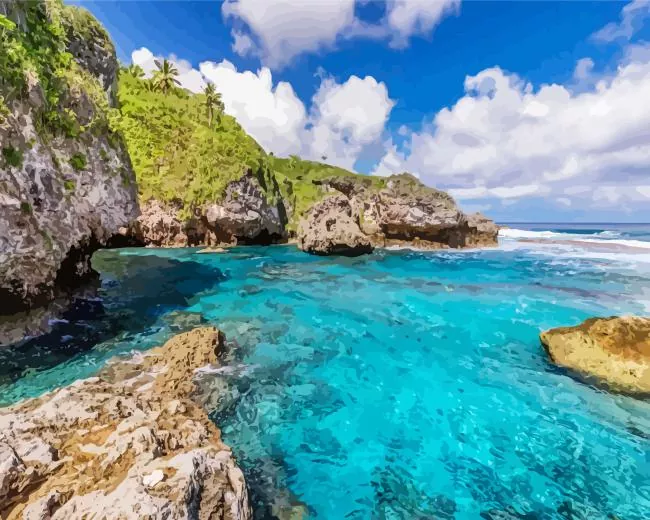 oceania niue island Diamond Paintings Oceania Niue Island 5D Diamond Painting
