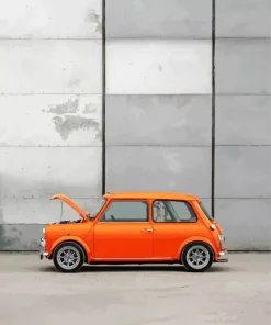 Orange Austin Mini 5D Diamond Painting