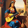 Oud Player 5D Diamond Painting