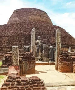 Pabalu Vehera In Polonnaruwa 5D Diamond Painting