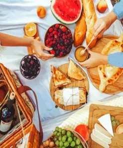 Picnic Basket 5D Diamond Painting