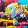 Rainbow Cat 5D Diamond Painting