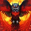 Red Eyed Owl 5D Diamond Painting