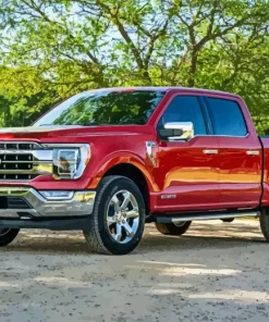 Red Ford F150 5D Diamond Painting