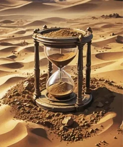 Sand Clock Art 5D Diamond Painting