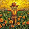 Scarecrow Autumn Art 5D Diamond Painting