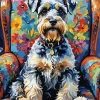Schnauzer Dog Art 5D Diamond Painting