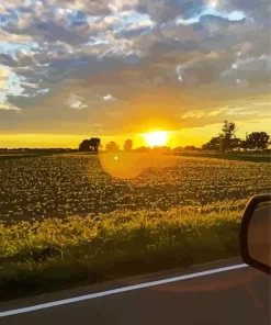 Sunset Country 5D Diamond Painting