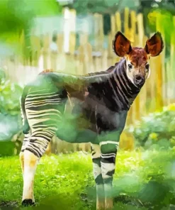 The Okapi Animal 5D Diamond Painting