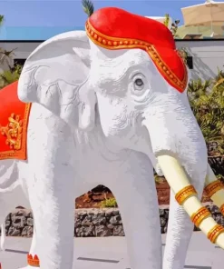 White Elephant 5D Diamond Painting