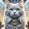 Angel Cat 5D Diamond Painting