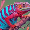Panther Chameleon 5D Diamond Painting