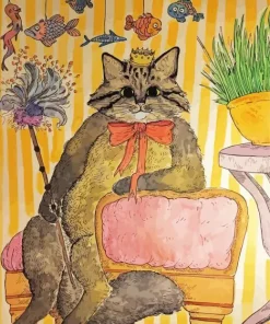 Prince Cat Art 5D Diamond Painting