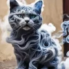 Smoke Cat 5D Diamond Painting
