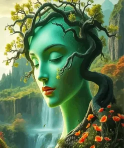 Aesthetic Mother Nature 5D Diamond Painting