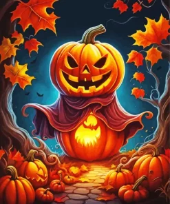 Aesthetic Scary Halloween Art 5D Diamond Painting