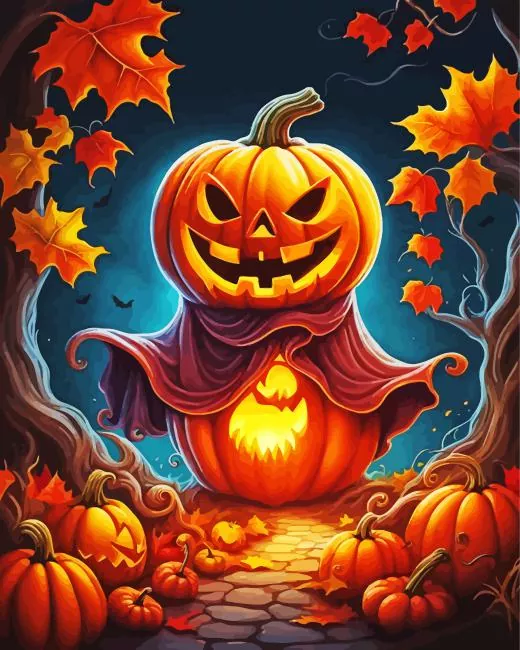 aesthetic scary halloween art Diamond Paintings Aesthetic Scary Halloween Art 5D Diamond Painting