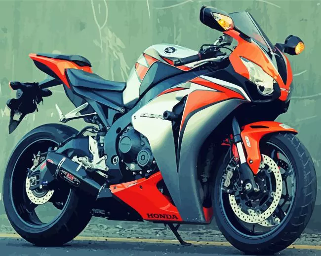 cbr 1000rr repsol 2007 motorcycle Diamond Paintings Cbr 1000rr Repsol 2007 Motorcycle 5D Diamond Painting