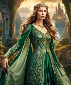 Celtic Princess 5D Diamond Painting