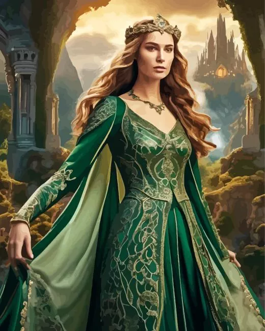 celtic princess Diamond Paintings Celtic Princess 5D Diamond Painting