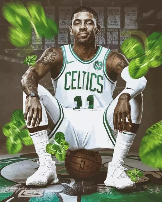 celtics kyrie irving Diamond Paintings Celtics Kyrie Irving 5D Diamond Painting