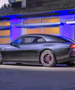 Charger Daytona 5D Diamond Painting