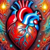 Human Heart Art 5D Diamond Painting