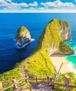 Indonesia Paluang Cliff 5D Diamond Painting