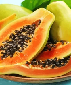 Papaya Fruit 5D Diamond Painting