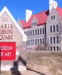 Paris Gibson Square Museum 5D Diamond Painting