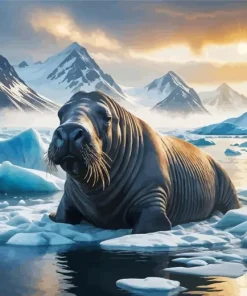 Sea Cow 5D Diamond Painting