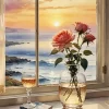 Seascape Window Art 5D Diamond Painting