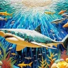 Shark 5D Diamond Painting