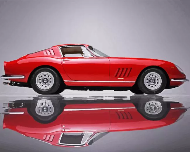 1967 Classic ferrari Diamond Paintings 1967 Classic Ferrari 5D Diamond Painting