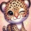 Adorable Baby Cheetah 5D Diamond Painting