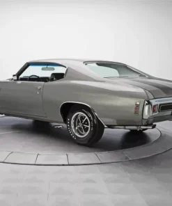 Classic Grey Chevelle Car 5D Diamond Painting