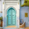 Morocco Chefchaouen Door 5D Diamond Painting