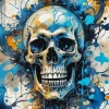 Abstract Skull 5D Diamond Painting