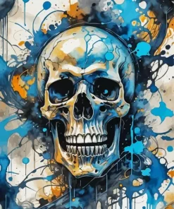 Abstract Skull 5D Diamond Painting