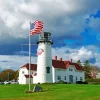 Chatham Lighthouse 5D Diamond Painting
