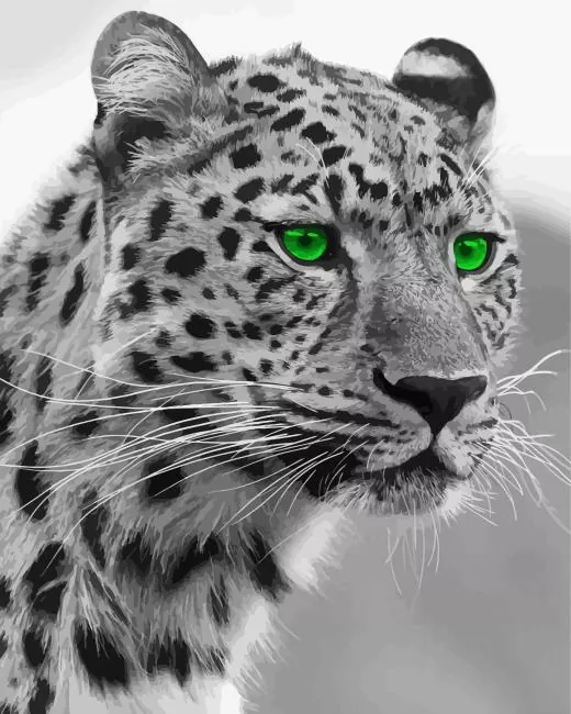 cheetah green eyes Diamond Dotz Cheetah Green Eyes 5D Diamond Painting