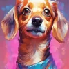 Chiweenie Dog Art 5D Diamond Painting
