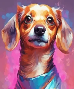 Chiweenie Dog Art 5D Diamond Painting